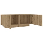 vidaXL Noptieră, stejar artizanal, 100x35x40 cm, lemn prelucrat