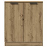 vidaXL Dulap, 3 buc., stejar artizanal, 60x30x70 cm, lemn prelucrat vidaXL Dulap, 3 buc., stejar artizanal, 60x30x70 cm, lemn prelucrat