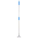 vidaXL Racletă pentru podea, 45,5x119,5 cm, oțel și cauciuc vidaXL Racletă pentru podea, 45,5x119,5 cm, oțel și cauciuc