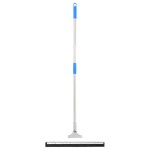vidaXL Racletă pentru podea, 55x119,5 cm, oțel și cauciuc vidaXL Racletă pentru podea, 55x119,5 cm, oțel și cauciuc