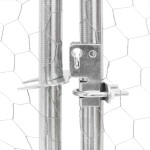 vidaXL Canisa de exterior cu alergare 5x2x1,5 m otel galvanizat vidaXL Canisa de exterior cu alergare 5x2x1,5 m otel galvanizat