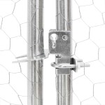 vidaXL Canisa de exterior cu alergare 4x3x1,9 m otel galvanizat vidaXL Canisa de exterior cu alergare 4x3x1,9 m otel galvanizat