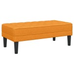 vidaXL Set de canapea 2 pcs Galben Întunecat 173 x 131 x 67 cm vidaXL Set de canapea 2 pcs Galben Întunecat 173 x 131 x 67 cm