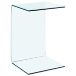 vidaXL Masă laterală, 40x40x60 cm, sticlă securizată vidaXL Masă laterală, 40x40x60 cm, sticlă securizată