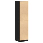vidaXL Dulap - Stejar Negru, 50 x 50 x 200 cm, din lemn laminat vidaXL Dulap - Stejar Negru, 50 x 50 x 200 cm, din lemn laminat