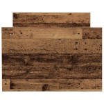 vidaXL Cadru de pat cu headboard Lemn vechi 75 x 190 cm Lemn compozit vidaXL Cadru de pat cu headboard Lemn vechi 75 x 190 cm Lemn compozit