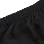 vidaXL Husă elastică pentru canapea, negru, tricot poliester vidaXL Husă elastică pentru canapea, negru, tricot poliester
