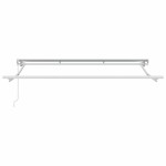 vidaXL Cortina Retractabilă Dungă Multicolor 250x200 cm țesătură