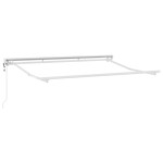 vidaXL Cortina Retractabilă Dungă Multicolor 250x200 cm țesătură vidaXL Cortina Retractabilă Dungă Multicolor 250x200 cm țesătură