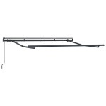 vidaXL Cortina Retractabilă Manual Dungă Multicolor 250 x 200 cm vidaXL Cortina Retractabilă Manual Dungă Multicolor 250 x 200 cm