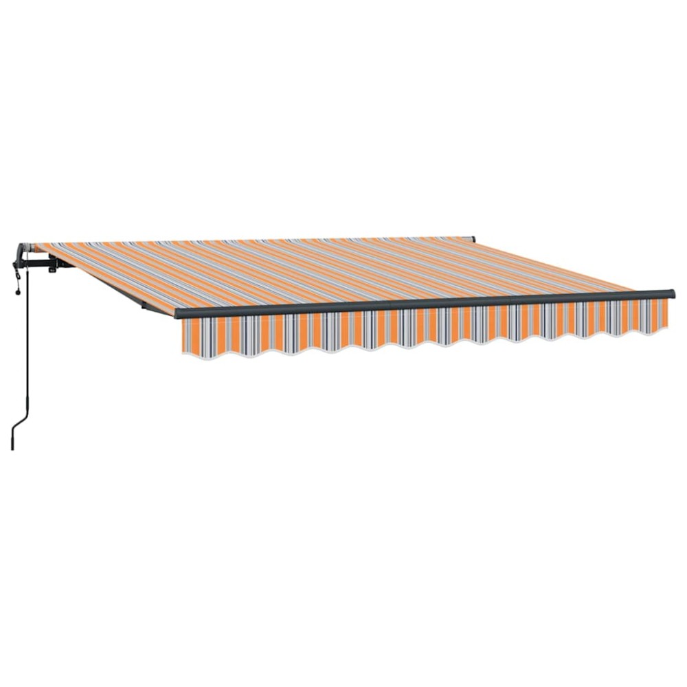 vidaXL Cortina Retractabilă Dungă Multicolor 250 x 200 cm