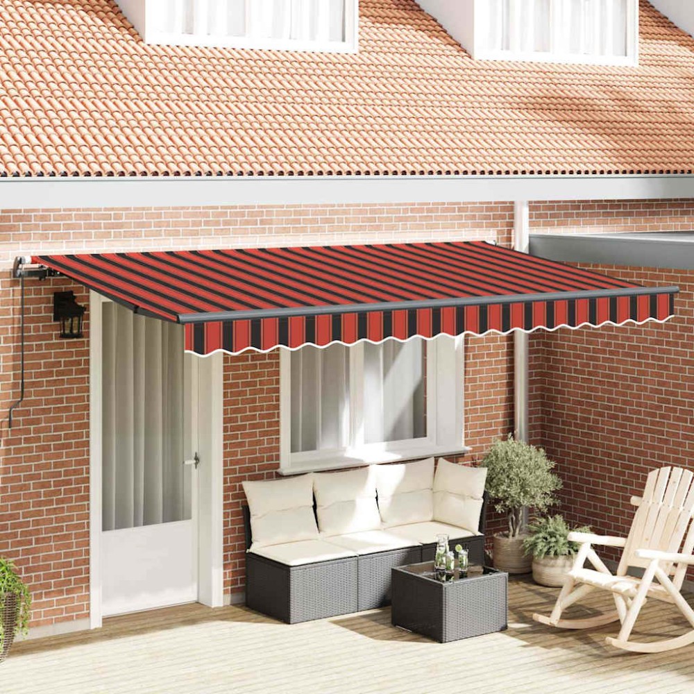 vidaXL Cortina Retractabilă Multicolour 350 x 200 cm