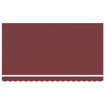 vidaXL Cortina Retractabilă Burgundy 350 x 200 cm Poliester și metal
