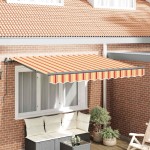 vidaXL Cortina Retractabilă Multicolour 350 x 200 cm