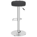 vidaXL Scaune de bar, 2 buc., negru, material textil vidaXL Scaune de bar, 2 buc., negru, material textil