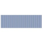 vidaXL Cortina Retractabilă Albastru și alb 400 x 200 cm țesătură