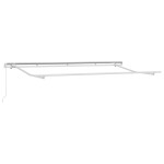 vidaXL Cortina Retractabilă Manual Albastru și Alb 400 x 200 cm vidaXL Cortina Retractabilă Manual Albastru și Alb 400 x 200 cm