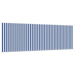 vidaXL Cortina Retractabilă Manual Albastru și Alb 400 x 200 cm vidaXL Cortina Retractabilă Manual Albastru și Alb 400 x 200 cm