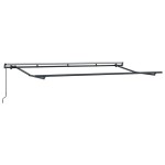 vidaXL Cortina Retractabilă Albastru și alb 400 x 200 cm țesătură