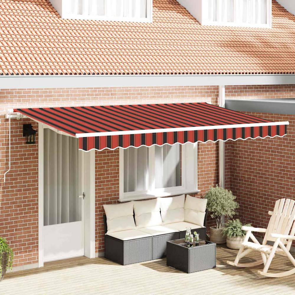 vidaXL Cortina Retractabilă Multicolour 400 x 200 cm