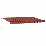 vidaXL Cortina Retractabilă Multicolour 400 x 200 cm