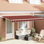 vidaXL Cortina Retractabilă Multicolour 400 x 200 cm
