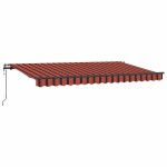 vidaXL Cortina Retractabilă Multicolour 400 x 200 cm