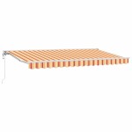 vidaXL Cortina Retractabilă Multicolour 400 x 200 cm