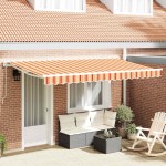vidaXL Cortina Retractabilă Multicolour 400 x 200 cm