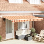 vidaXL Cortina Retractabilă Multicolour 400 x 200 cm