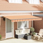 vidaXL Cortina Retractabilă Multicolour 400 x 200 cm