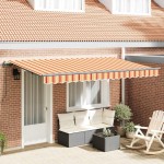 vidaXL Cortina Retractabilă Multicolour 400 x 200 cm