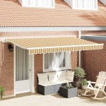 vidaXL Cortina Retractabilă Multicolour 400 x 200 cm