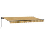 vidaXL Cortina Retractabilă Multicolour 400 x 200 cm
