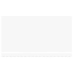 vidaXL Cortina Retractabilă Alb 400 x 200 cm Poliester și Aluminiu