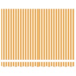 vidaXL Cortina Retractabilă Manual Galben și alb 300 x 250 cm vidaXL Cortina Retractabilă Manual Galben și alb 300 x 250 cm