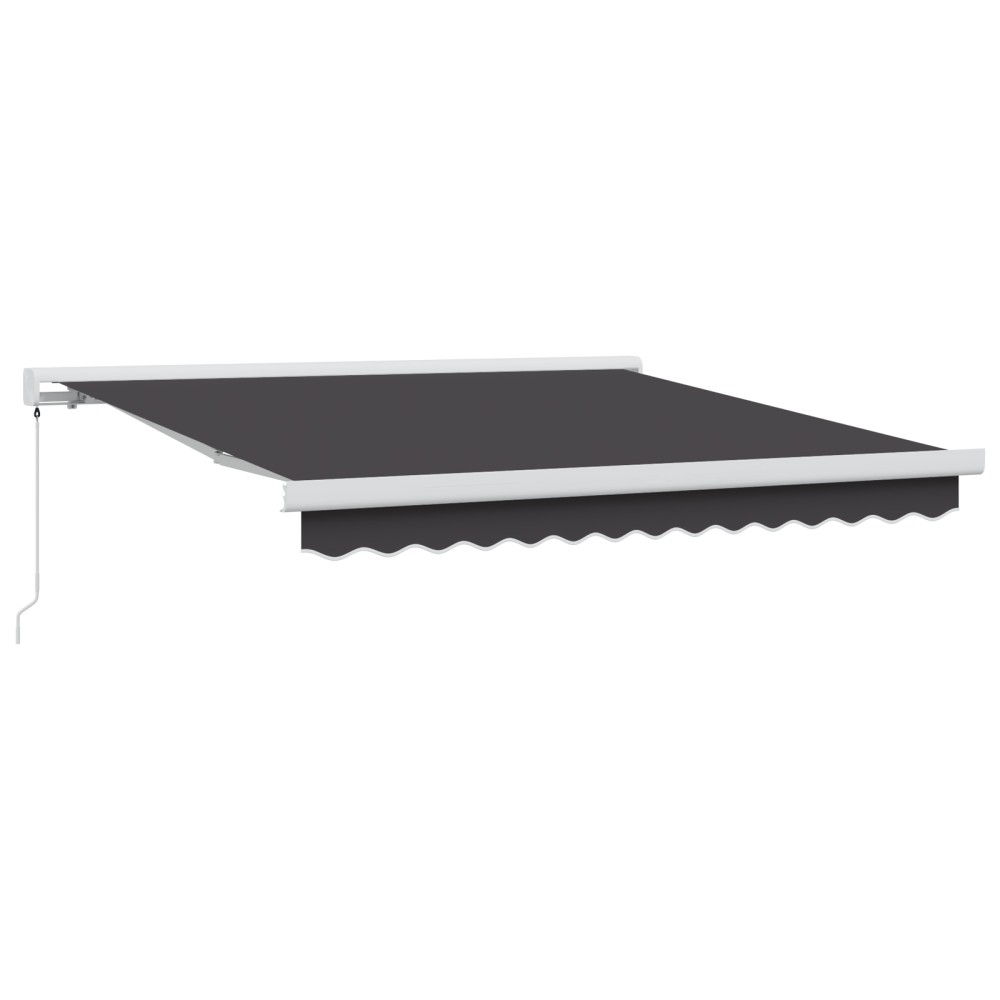 vidaXL Cortina Retractabilă Antracit 300 x 250 cm