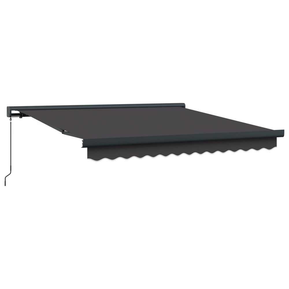 vidaXL Cortina Retractabilă Antracit 300 x 250 cm