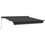 vidaXL Cortina Retractabilă Antracit 300 x 250 cm