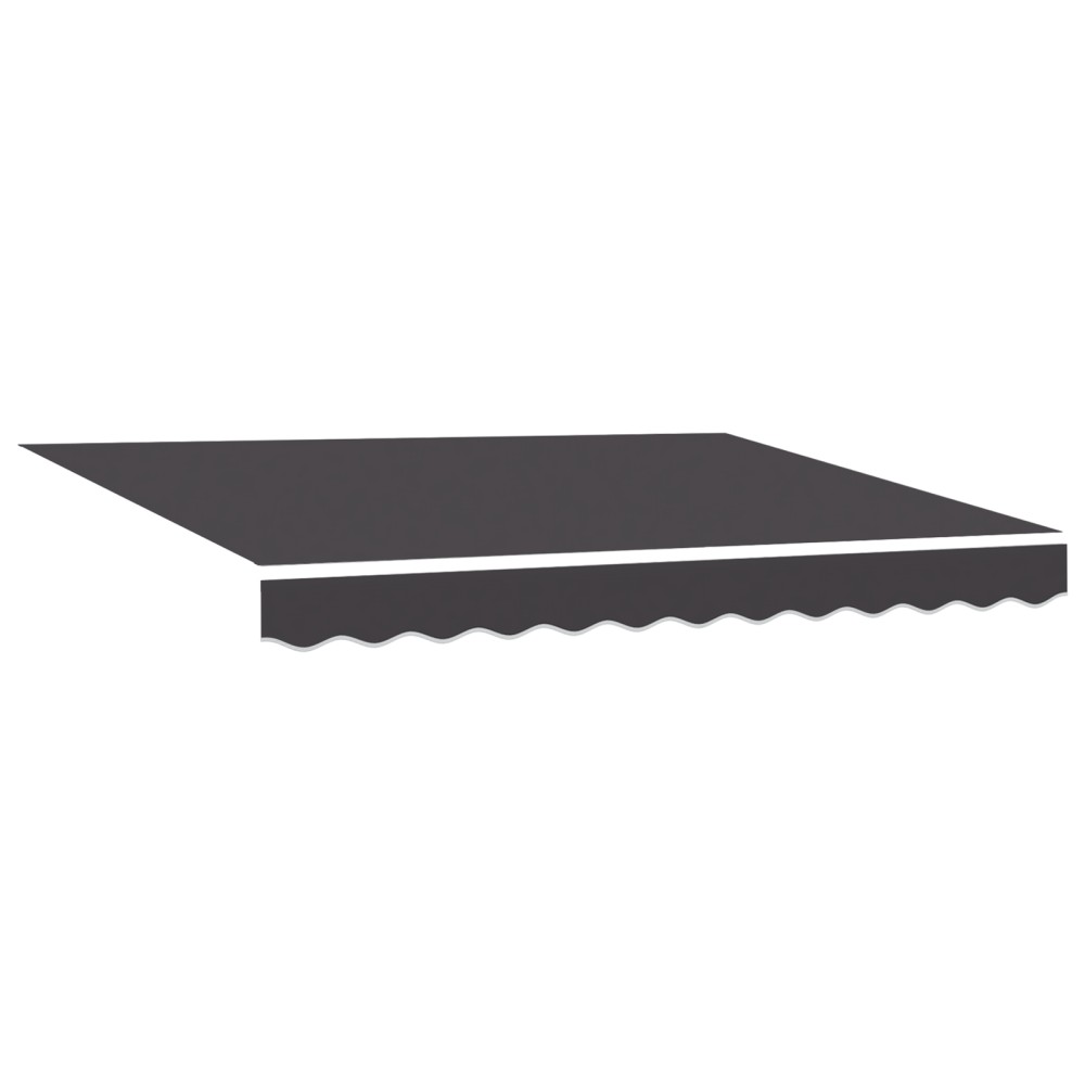 vidaXL Cortina Retractabilă Manual Antracit 300 x 250 cm