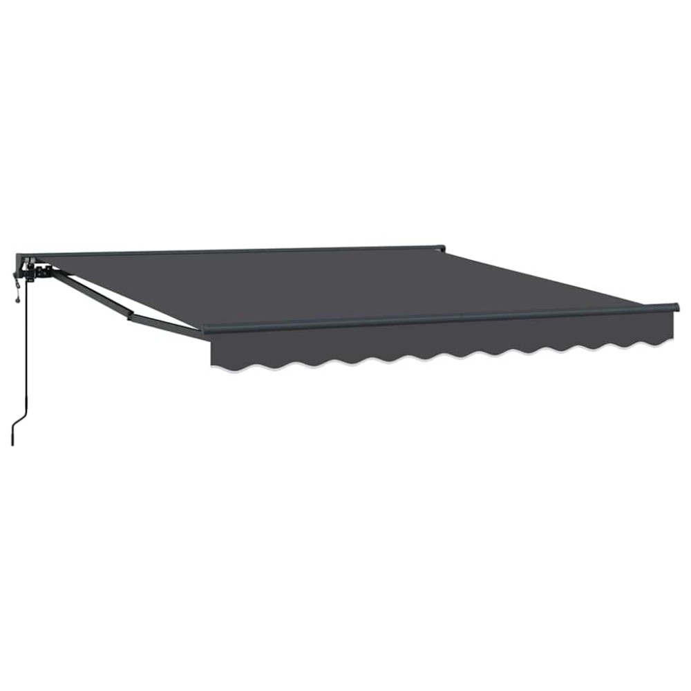 vidaXL Cortina Retractabilă Antracit 300x250 cm țesătură