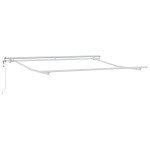 vidaXL Marquise Retractabilă Portocalie și maro 300 x 250 cm