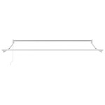 vidaXL Viața XL Marchează Manual Retractabil Portocalie și Maro, 300x250 cm