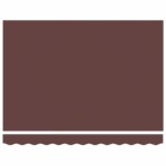 vidaXL Cortina Retractabilă Maro 300 x 250 cm Poliester și metal