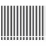 vidaXL Cortina Retractabilă Antracit și Alb 300 x 250 cm