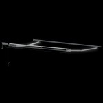 vidaXL Cortina Retractabilă galben și portocaliu 300 x 250 cm țesătură vidaXL Cortina Retractabilă galben și portocaliu 300 x 250 cm țesătură