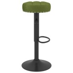 vidaXL Scaune de bar, 2 buc., verde deschis, catifea vidaXL Scaune de bar, 2 buc., verde deschis, catifea