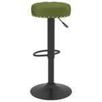 vidaXL Scaune de bar, 2 buc., verde deschis, catifea vidaXL Scaune de bar, 2 buc., verde deschis, catifea