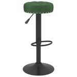 vidaXL Scaune de bar, 2 buc., verde închis, catifea vidaXL Scaune de bar, 2 buc., verde închis, catifea