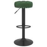 vidaXL Scaune de bar, 2 buc., verde închis, catifea vidaXL Scaune de bar, 2 buc., verde închis, catifea